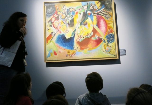 Kandinskij con i bambini