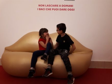 mostra love di milano con i bambini
