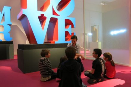 mostra love di milano con i bambini
