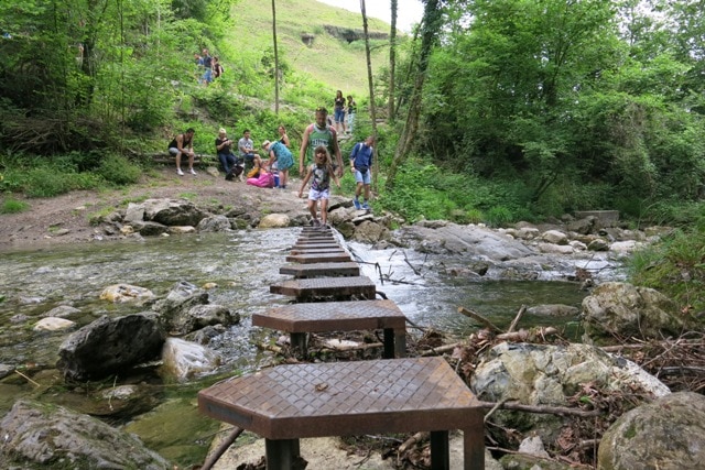trekking con bambini vicino bergamo