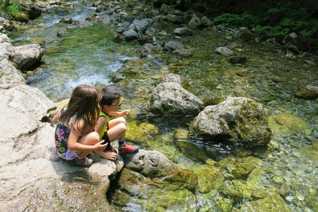 trekking con bambini vicino bergamo