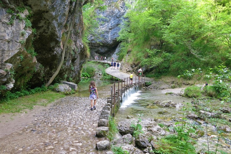 trekking con bambini vicino bergamo