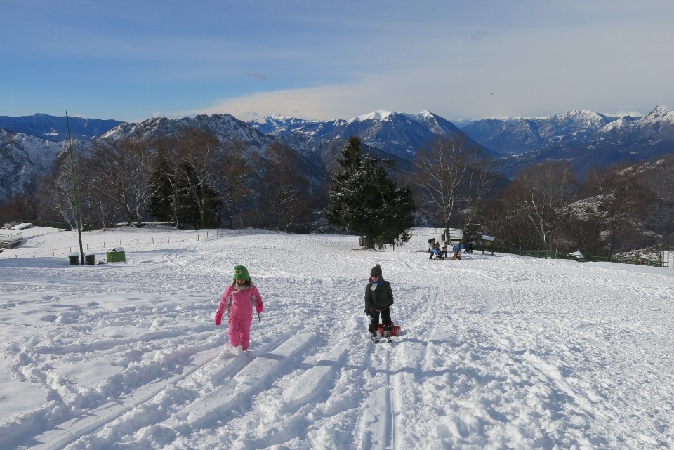 pian delle betulle in inverno