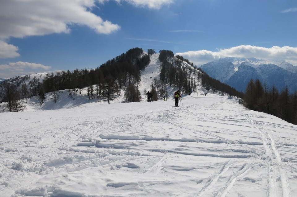 pian delle betulle in inverno