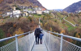 Ponte Tibetano in Valtellina
