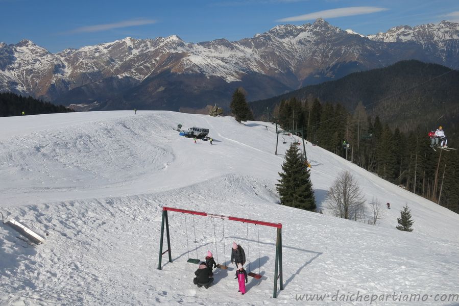 Dove sciare vicino a Bergamo con bambini