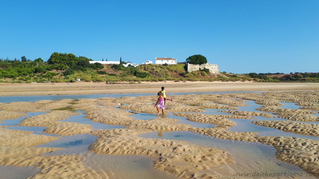 spiagge più belle dell’Algarve Est con bambini