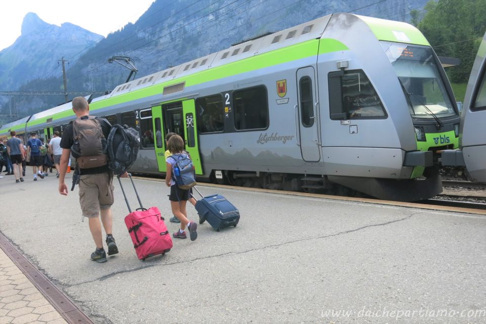 Itinerario con il Trenino Verde delle Alpi