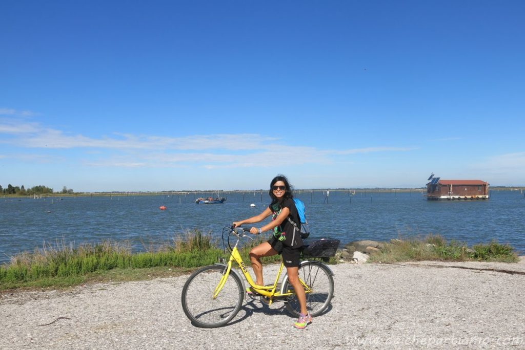 biciclette isola albarella Vacanza al mare in Veneto con bambini 