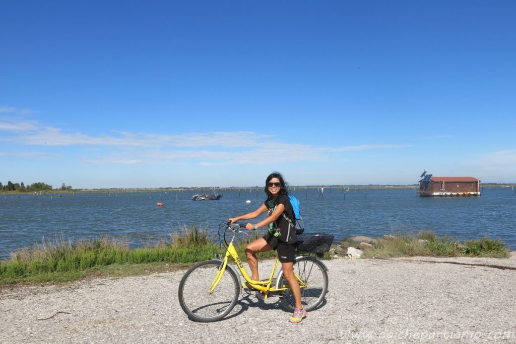 biciclette isola albarella Vacanza al mare in Veneto con bambini