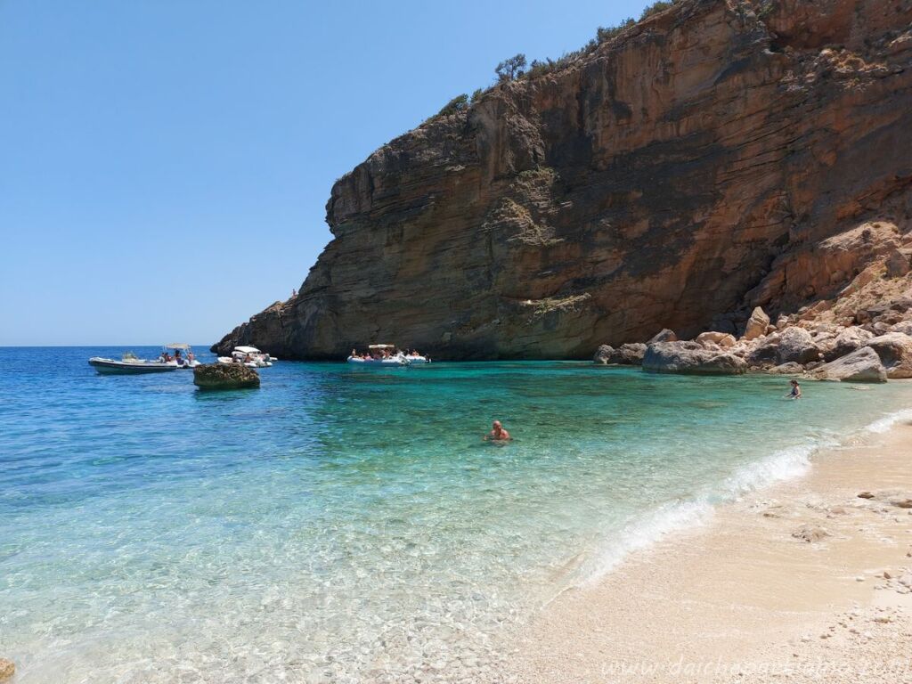 Cala smeraldi golfo orosei