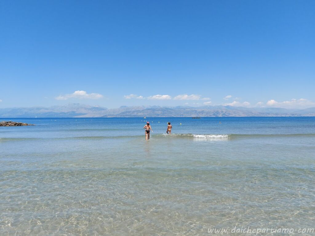 Agios Spiridonas corfù beach