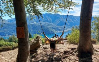 altalene giganti della svizzera carona