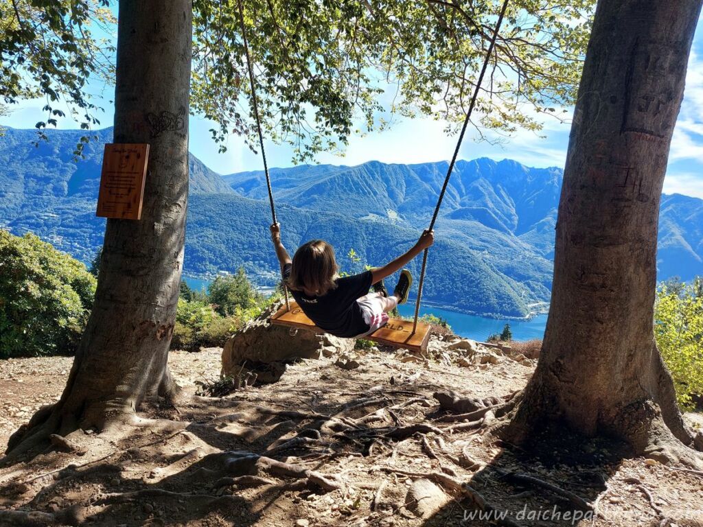 altalene giganti della svizzera carona